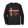 He Owns The Cattle On A Thousand Hills Bull Skull Christian Long Sleeve T-Shirt view 1