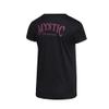 2023 Mystic Womens Jayde Short Sleeved Loose Quickdry Rash Vest 35001.230161 - Black Size - XS view 2