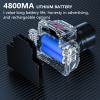 BiteBoom Rechargeable Super Bright LED Headlamps - Mechanical Rotational Zoom, 90Angle Adjustable, USB Head Lamp with Power Bank - High Lumen - Waterproof for Camping, Hiking, Fishing view 2