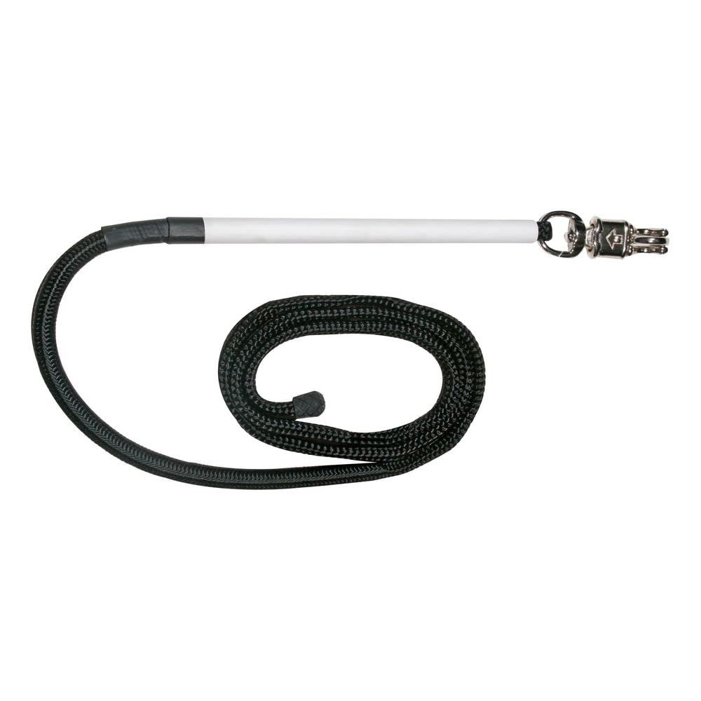 Dura-Tech No Chew Safety Stretch Cross Tie | Color Black | Innovative Horse Stable Accessory | No Chew Design | Stretch & Strength | Quick Release | Equestrian Must-Have
