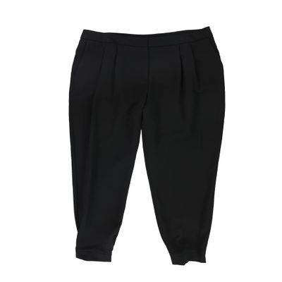 Alfani Womens Solid Casual Jogger Pants, Black, 14