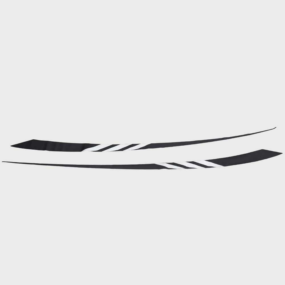 Chaparral Boat Decals 14.01976 | Black Clear 142 Inch Sticker (Set of 2)