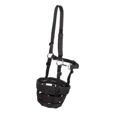 Dura-Tech Grazing Muzzle with Halter for Horses | Size Horse | Stable Essential for Horse Health Grazing Muzzle with Halter | Promotes Safe Eating Habits