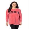 Chicka-d Women's Standard The Big Shirt, Cardinal view 1
