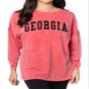Chicka-d Women's Standard The Big Shirt, Cardinal view 4