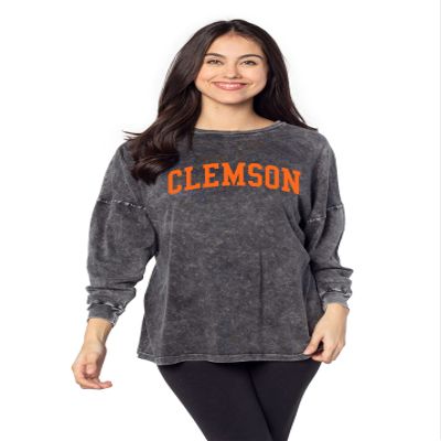 Chicka-d Women's Standard The Big Shirt, Graphite