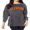 Chicka-d Women's Standard The Big Shirt, Graphite view 4