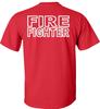 FAIR GAME Fire Fighter T-Shirt-Red-XL view 3