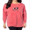 Chicka-d Women's Standard The Big Shirt, Cardinal view 4