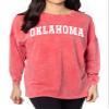 Chicka-d Women's Standard The Big Shirt, Cardinal view 4