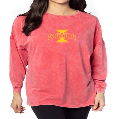 Chicka-d Women's Standard The Big Shirt, Cardinal