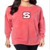 Chicka-d Women's Standard The Big Shirt, Cardinal view 4