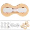 Uxsiya Fin FCS Plug, Professional FCS Fusion Fin Box Sturdy 3pcs for Standard FCS Base Fin(White) view 4