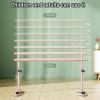 Ballet Barre Pink Steel Ballet Barre with Adjustable Height of 80-120cm, Used for Household/Dance Room/Pilates Exercise Pole (Size : 2M/6.6FT) view 2