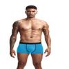 JOCKMAIL Men Underwear Boxer Shorts Modal Men Underwear Health Care Trunks Boxer Briefs Blue view 2