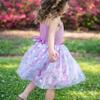 Baby Girls Lilac Mermaid Sundresses Casual Sleeveless Dress Princess Party Tulle Skirt for Little Girl 3-7T (US, Age, 5 Years, LIC) view 4