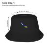 Curacao Flag Map Stay Cool and Stylish with Our Trendy Bucket Hats - Perfect for Summer Fun and Outdoor Adventures Black view 4