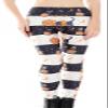 Sister Amy Women's Digital Skull Printted Ankle Elastic Tights Legging Halloween Skull US XS view 1