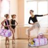 Butterfly Dance Bag for Girls,Gym Travel Duffle Bag Gymnastics Sports Dance Bag with Shoe Compartment view 2