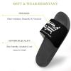 2nd Amendment Gun Rights Home Slipper Cute Print Shower Shoes Slides Sandals for Women Men 37 (235mm) view 3