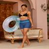 ATTRACO Swimwear Bottom Women's Swim Shorts Tummy Control Bathing Bottoms Board Shorts M view 4