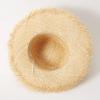 Women Ocean Style Hat Fringed Wide Brim Beach Hat Snail Trimmed Boater Sraw Hat Travel Hat view 4