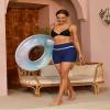 ATTRACO Swimming Shorts for Women Board Shorts High Waisted Swim Bottoms Tummy Control L view 3
