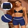 ATTRACO Swimming Shorts for Women Board Shorts High Waisted Swim Bottoms Tummy Control L view 4