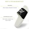 2nd Amendment Gun Rights Home Slipper Cute Print Shower Shoes Slides Sandals for Women Men 37 (235mm) view 3