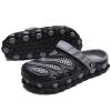 Men's Garden Clogs Slip-On Sandals Breathable Beach Water Shoes Lightweight Sport Sandal Waterproof Flip Flop Kitchen Hospitcal Beach Yard Pool Shower Slides Summer Mules Walking Slippers Grey 41 view 2