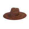 Bollrllr Women Handmade Natural Straw Hats Wide Brim Ladies Beach Sun Hat view 1