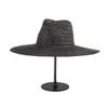 Bollrllr Women Handmade Natural Straw Hats Wide Brim Ladies Beach Sun Hat view 4