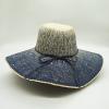 Women Floppy Bohemian Straw Hat Tie-Dye Sun Hat Oversized Wide Brim Ladies Beach Hat Derby Hat view 2