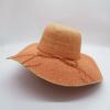 Women Floppy Bohemian Straw Hat Tie-Dye Sun Hat Oversized Wide Brim Ladies Beach Hat Derby Hat view 4