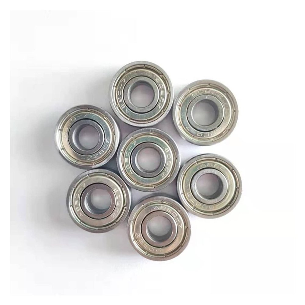 KOFORD Bearings 16Pcs 608zz 608z Bearings ABEC-7 8x22x7mm Chrome Steel Bearing for FSK Slalom Scooter Skates Skaterboard