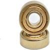KOFORD Bearings 10 Pcs 608-ZZ Gold Plated Bearings 8x22x7mm Cost Effective 608 Skateboard Ball Bearings view 2