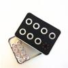 KOFORD Bearings 16PCS ABEC-7 ABEC9 High Speed White Ceramic Inline Speed Skating Bearing ILQ-9 ILQ-11 608 Bearings for Track (Color : BSB Black Ceramic) view 2