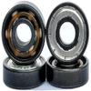 KOFORD Bearings 16PCS ABEC-7 ABEC9 High Speed White Ceramic Inline Speed Skating Bearing ILQ-9 ILQ-11 608 Bearings for Track (Color : BSB Black Ceramic) view 3