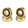 KOFORD Bearings 8Pcs Gold Tatinium Skate Bearings Skateboard Longboard Parts Inline Roller Skates Scooter Quad Artistic Skate Bearing view 2