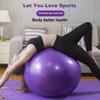 Exercise Ball, Explosion-Proof Yoga Balance Ball(25in /65cm) with Pump, Heavy Duty Swiss Ball for Fitness, Pregnancy, Balance & Physical Therapy, Fitness in Home/Gym/Office view 2