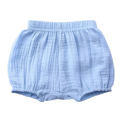 Athletic Shorts for 0 to 3 Years Baby Newborn Infant Baby Unisex Solid Spring Summer Shorts Active (Blue, 12-18 Months)