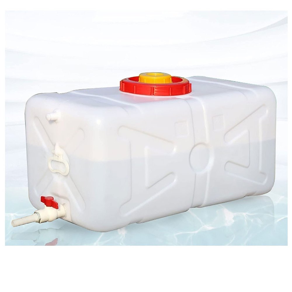 NAKAN Large Portable Water Bucket Heavy Duty Water Carrier Desktop Dispenser Outdoor Water Storage for Camping Hiking Climbing Backpacking Storage Container with Dispensing Tap(Size:145L)