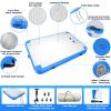 GZKYYLEGS Inflatable Floating Dock 12 ft x 6 ft Air Dock Platform Floating Island Raft with None-Slip Surface for Pool Beach Ocean view 3