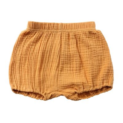 Athletic Shorts for 0 to 3 Years Baby Newborn Infant Baby Unisex Solid Spring Summer Shorts Active (Yellow, 6-12 Months)