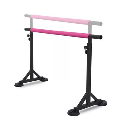 Ballet Barre Portable Ballet Barre with Adjustable Steel Extension Rod, Suitable for Families/Studios/Schools, Can Bear A Weight of 200kg (Color : Pink, Size : 1.5M/5FT)