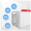 NAKAN Large Camping Water Containers with Tap Ultralight Portable Waterbucket Water Tank Emergency Cube Water Carrier for Home Camping Picnic BBQ Self-Driving Tour(Size:80L) view 4