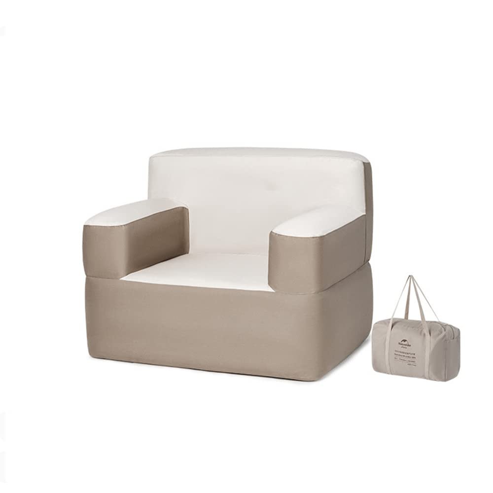 ASSYA Inflatable Sofa Automatic Versatile Air Couch with Built-in Air Pump Outdoors Portable Waterproof Chair for Home, Offices, Camping, Picnics and Tent,105 * 85 * 80 CM (41 * 33 * 31 inches)