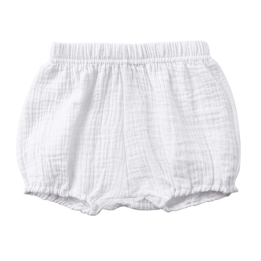 Athletic Shorts for 0 to 3 Years Baby Newborn Infant Baby Unisex Solid Spring Summer Shorts Active (White, 2-3 Years)
