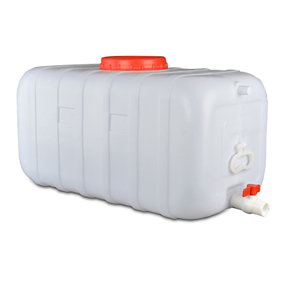 NAKAN Large Water Container with Tap Water Carrier Camping Portable Drinking Water Bucket Emergency Cube Water Carrier for Home Camping Picnic BBQ Self-Driving Tour(Size:80L)