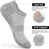 brookhaus Women Low Cut No Show Running Socks 6 Pairs - Cushioned Arch Support, Moisture Wicking Athletic Ankle Socks view 3